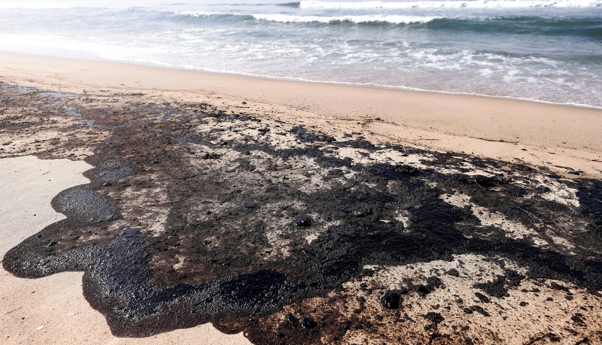 [이 시각] 캘리포니아 해상 대규모 기름 유출 사고, 환경 재앙 우려