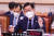 박범계 법무부 장관이 5일 서울 여의도 국회에서 열린 법제사법위원회의 법무부·대한법률구조공단 등에 대한 국정감사에서 의원들의 질의에 답변하고 있다. 뉴스1