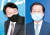 국민의힘 대선주자인 윤석열 전 검찰총장(왼쪽 사진)과 홍준표 의원. 임현동 기자