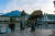 10월 1일 스위스 루체른의 카펠교 앞을 오가는 수많은 인파의 모습. 마스크 한 사람을 찾아볼 수 없다. 스위스 정부는 6월 26일 야외 마스크 의무 규정을 해제했다. 카펠교는 코로나 사태 이전 한국인 단체 여행객이 줄 서서 기념사진을 찍던 명소다. 백종현 기자