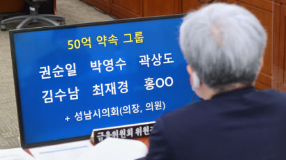 화천대유 50억 리스트? 야당 “박영수·김수남 등 6인” 거론