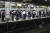 7일 밤 도쿄 신주쿠역에서 승객들이 지진으로 운행이 중단된 전철을 기다리고 있다. [AP=연합뉴스]