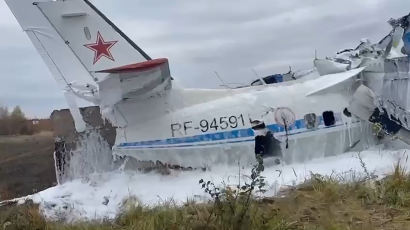 러시아 타타르스탄서 비행기 추락…16명 사망