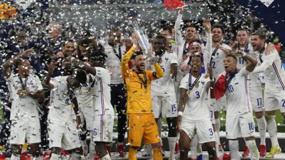 프랑스, 스페인 꺾고 네이션스리그 우승...음바페 결승골