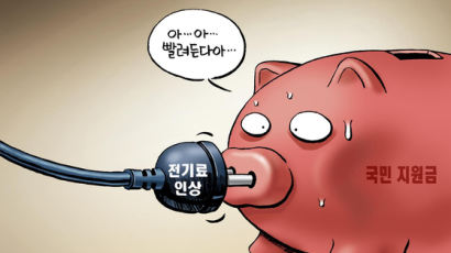 [아이랑GO]영어·중국어 실력 쏙쏙 올려주는 쏙쏙 만평…전기요금