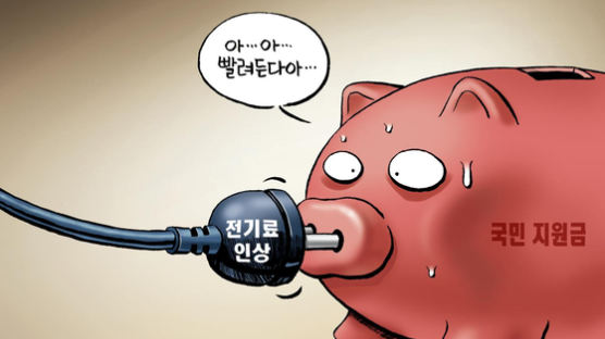 [아이랑GO]영어·중국어 실력 쏙쏙 올려주는 쏙쏙 만평…전기요금