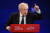 19일(현지시간) 보리스 존슨 영국 총리가 글로벌 인베스트먼트 서밋에서 기조 연설을 하고 있다. [로이터=연합뉴스]