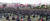 민주노총이 20일 오후 울산에서 총파업 집회를 열고 있다.[연합뉴스]