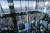 사방이 유리로 돼 맨해튼 도심이 한눈에 보이는 써밋 원 밴더빌트 전망대.[AP=연합뉴스]