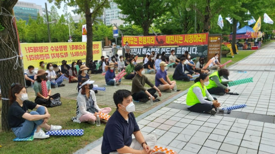 "학교가 사라졌다”…대전 용산지구 아파트 학부모들 분통