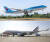 ‘한국판 에어포스원’인 새 대통령 전용기 보잉 747-8i 기종(위 사진)이 내달 도입될 전망이다. 현재 대통령 전용기인 보잉사의 747-400(아래 사진). [연합뉴스]