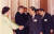 1991년 노태우 전 대통령이 아시아태평양경제협력체(APEC) 각료회의에 참석하는 각료들을 청와대로 불러 인사를 나누는 모습. [중앙포토]