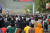 군부 쿠데타에 항의하는 수단 하르툼 주민들. AP 연합뉴스