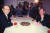 전두환ㆍ노태우 전직 대통령이 1994년 강남의 한 음식점에서 오찬을 함께하며 환담하는 모습. [중앙포토]