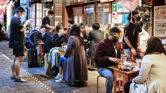[사진] 일본 음식점 영업시간 제한 해제