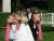 2004년 결혼식 때 유미 호건의 세 딸이 들러리를 섰다. [유미 호건 제공]