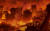 넷플릭스 애니메이션 '일본침몰2020'에서 도쿄 시내가 불타는 장면. [사진 넷플릭스]
