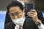 기시다 후미오 일본 총리가 오는 31일 중의원 선거를 앞두고 지난 27일 도쿄에서 선거 유세를 하고 있다. AFP=연합뉴스