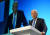 조 바이든 미국 대통령이 2일(현지시간) 영국 글래스고에서 열린 '국제메탄서약' 출범식에서 연설을 하고 있다. [AFP=연합뉴스]