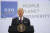 조 바이든 미국 대통령이 지난달 31일 G20 정상회담 기자회견에서 연설하고 있다. 연합뉴스