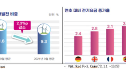 "바람 약해져 EU 전기료 3배"…전경련 "전력 위기, 원전 써야"