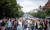 지난 8월 1일(현지시간) 독일 베를린에서 코로나19 제한조치에 반대하는 시위가 열리고 있다. [AP=뉴시스]