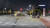 지난 4일 오후 9시30분쯤 대전시 서구 큰마을네거리 교차로. 적색신호가 켜져 있는데도 오토바이 1대(왼쪽 노란색 원)가 신호를 무시하고 교차로를 통과하고 있다. 신진호 기자