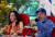 7일(현지시간) 니카라과의 다니엘 오르테가 대통령(오른쪽)과 부인 로사리오 무리요 부통령이 TV 연설을 하고 있다.[AFP=연합뉴스]