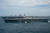 남중국해에서 미 해군의 핵추진 항공모함 칼빈슨함(뒤쪽)과 일본 해상자위대의 카가함이 연합훈련을 하는 모습. [사진 미 해군]