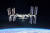 소유스호가 촬영한 국제우주정거장(ISS) 모습. 로이터=연합뉴스