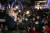 더불어민주당 이재명 대선후보가 12일 부산시 중구 구덕로 BIFF 광장에서 시민들에게 즉석연설을 하고 있다. 연합뉴스