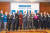 ‘제1회 자생국제학술대회’에 참석한 신준식 자생의료재단 명예이사장(가운데)과 국내외 수기치료 전문가들.