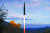 지난 9월 북한이 공개한 극초음속미사일 '화성-8'형의 발사 모습. [뉴시스] 