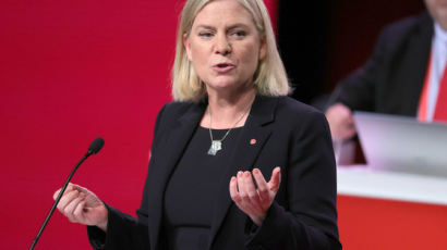 스웨덴 의회 신임총리에 안데르손 선출…사상 첫 여성 총리