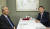 국민의힘 윤석열 대선후보(오른쪽)와 김종인 전 비상대책위원장이 24일 저녁 서울시내 한 식당에서 만찬 회동을 하고 있다. [국회사진기자단]