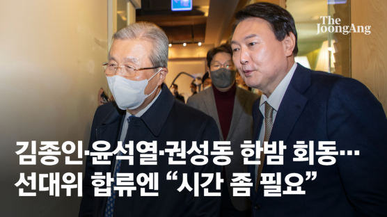 [속보] 윤석열, 김종인과 오늘 저녁 회동…선대위 합류 가능성