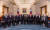 지난 9일 대만을 방문한 미국 의회 대표단. 미 상하원 의원 6명은 차이잉원 총통을 예방했다. [대만중앙통신사 캡쳐]