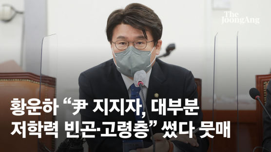 "尹지지자 빈곤층"→"보수 유권자 표현일뿐"…황운하 또 논란