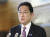 지난달 24일 총리관저에서 기자단의 질문에 답하고 있는 기시다 후미오 일본 총리. [로이터=연합뉴스]