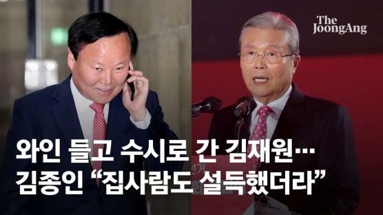 선대위 합류 김종인 "손자가 말렸지만 윤석열 전화에 결심"