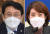 더불어민주당 천준호(왼쪽)ㆍ고민정 의원. [국회사진기자단]