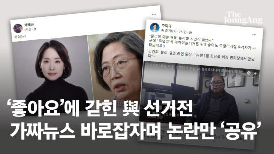 ‘좋아요’에 갇힌 與 선거전…가짜뉴스 바로잡자며 논란만 ‘공유’