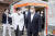 문재인 대통령(오른쪽)이 지난해 1월 국립중앙의료원을 방문해 정기현 원장과 시설을 둘러보고 있다. [사진 청와대] 
