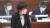 13일 외국인 주민투표권 조례안에 대해 시 의회에서 발언하고 있는 마쓰시타 레이코 일본 도쿄 무사시노시 시장. [NHK 방송화면 캡처]