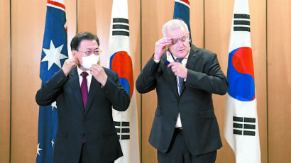 대통령 “올림픽 보이콧 검토 안해” 호주 총리 “한국도 관여국”