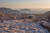 황매산 군립공원 관광휴게소 '철쭉과 억새 사이'는 멀리서 보면 반원 형태다. [사진 윤준환 건축사진작가]]