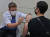 이스라엘에서 코로나19 백신 3차 접종이 이뤄지고 있다. [AFP=연합뉴스] 