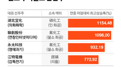 지난해 중국 A주 증시를 달군 10대 키워드는? (上)