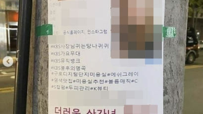 "미용실 상간녀 원장" 영등포 전봇대 도배…쌍둥이 "다음은 학교야?"