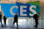 지난 5일 미국 네바다주 라스베이거스 컨벤션센터에서 열린 'CES 2022'. 로이터=연합뉴스